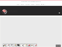 Tablet Screenshot of pipe-equipment.co.uk